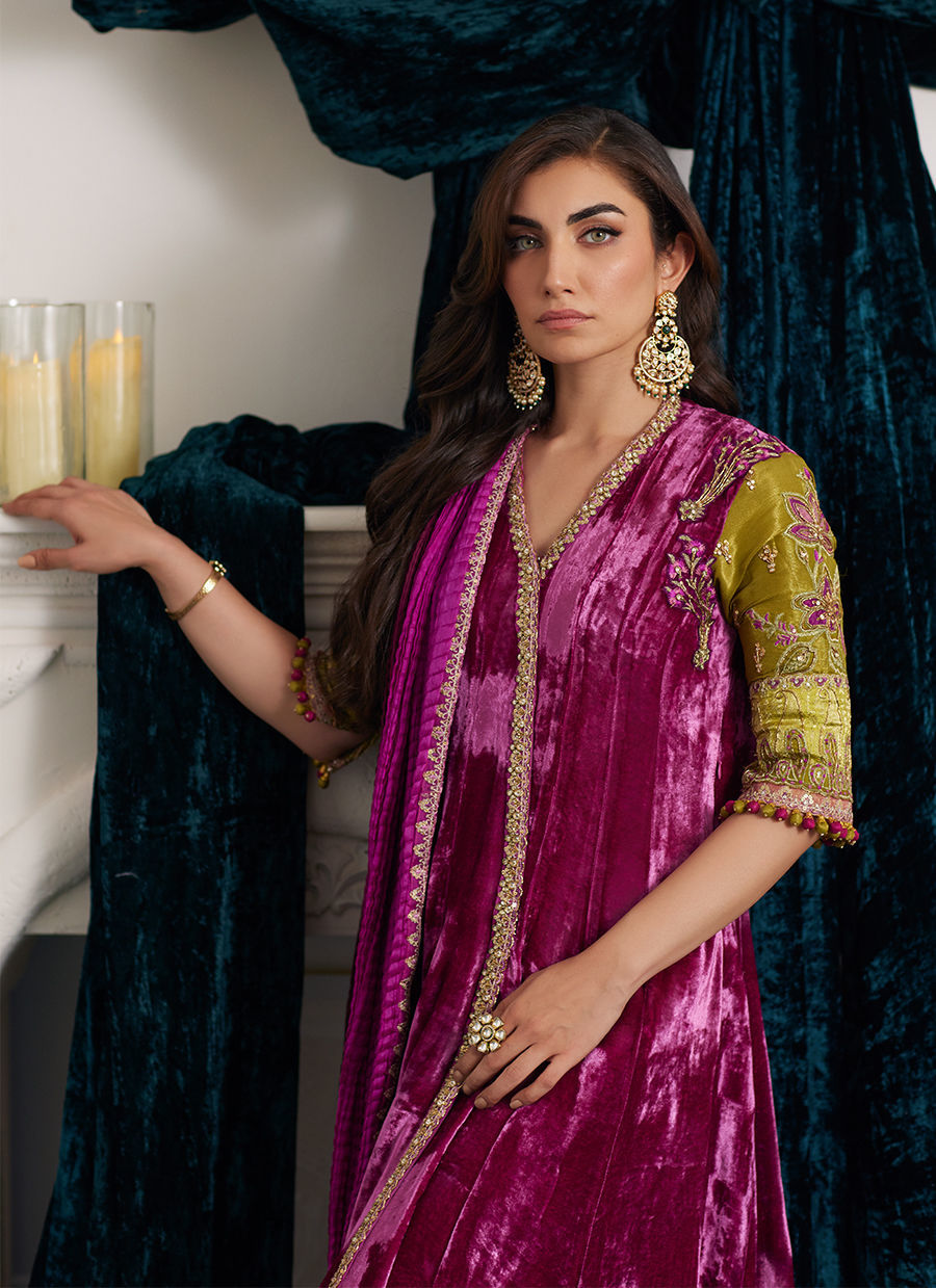 Farah Talib Aziz | Velvets The After Party | WYNN ANGRAKHA AND DUPATTA