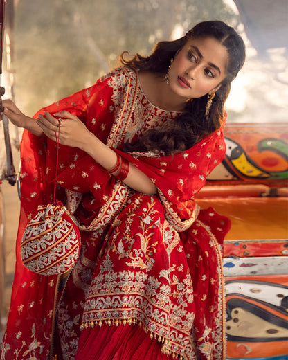 Faiza Saqlain | FS Luxe Vasl e yaar | Ayika