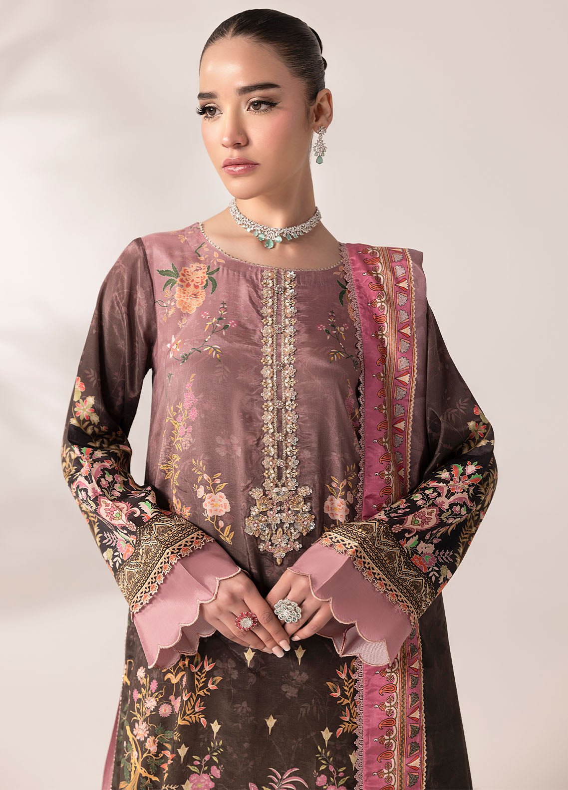 Sahane | Suay Silk Handwork Edit | CT-15007 LILANA - SUAY - House Of Anaya