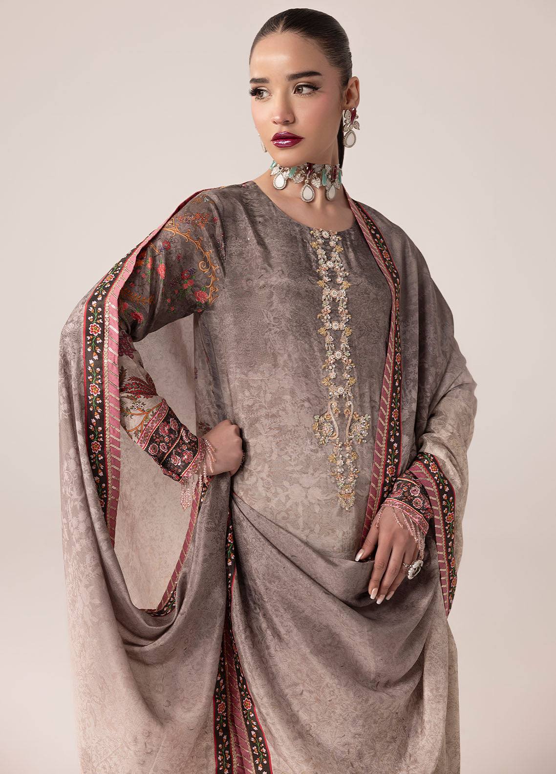 Sahane | Suay Silk Handwork Edit | CT-15008 CLARA - SUAY - House Of Anaya