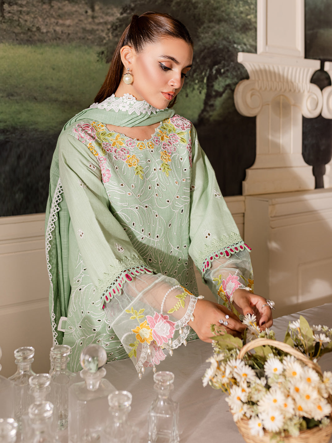Parishay | Mira Winter | MW-02 | 3 PC Khaddar - House Of Anaya