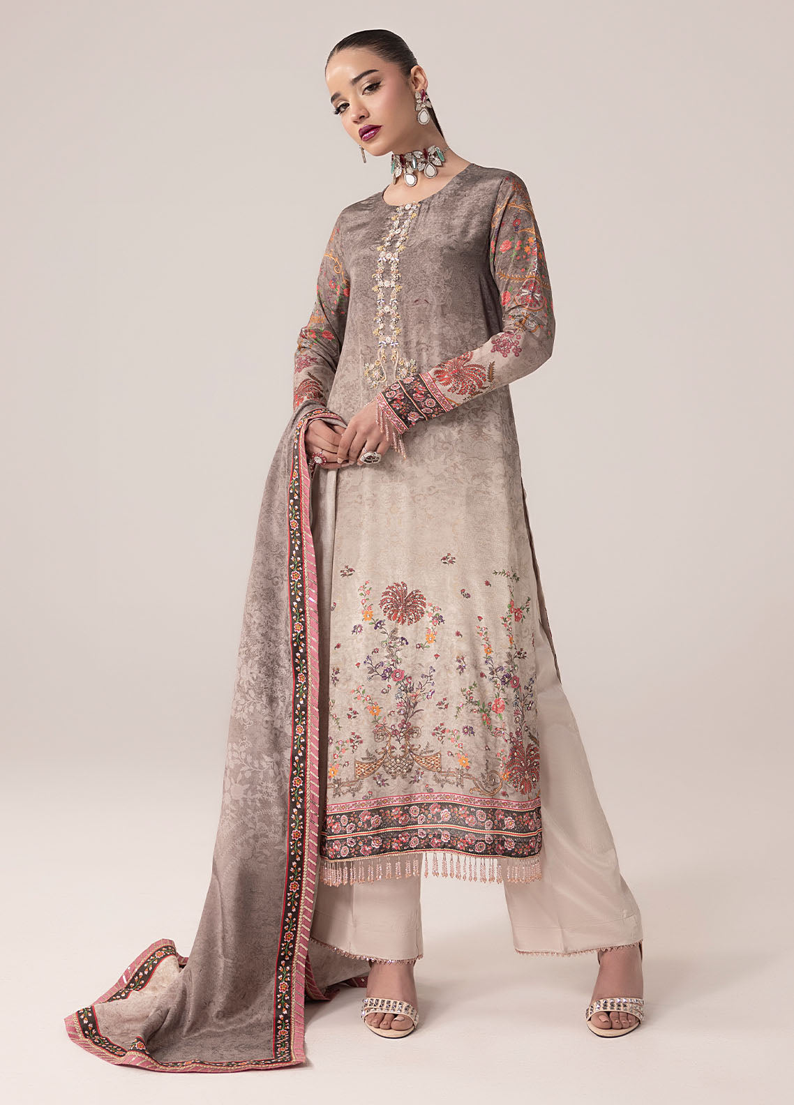 Sahane | Suay Silk Handwork Edit | CT-15008 CLARA - SUAY - House Of Anaya