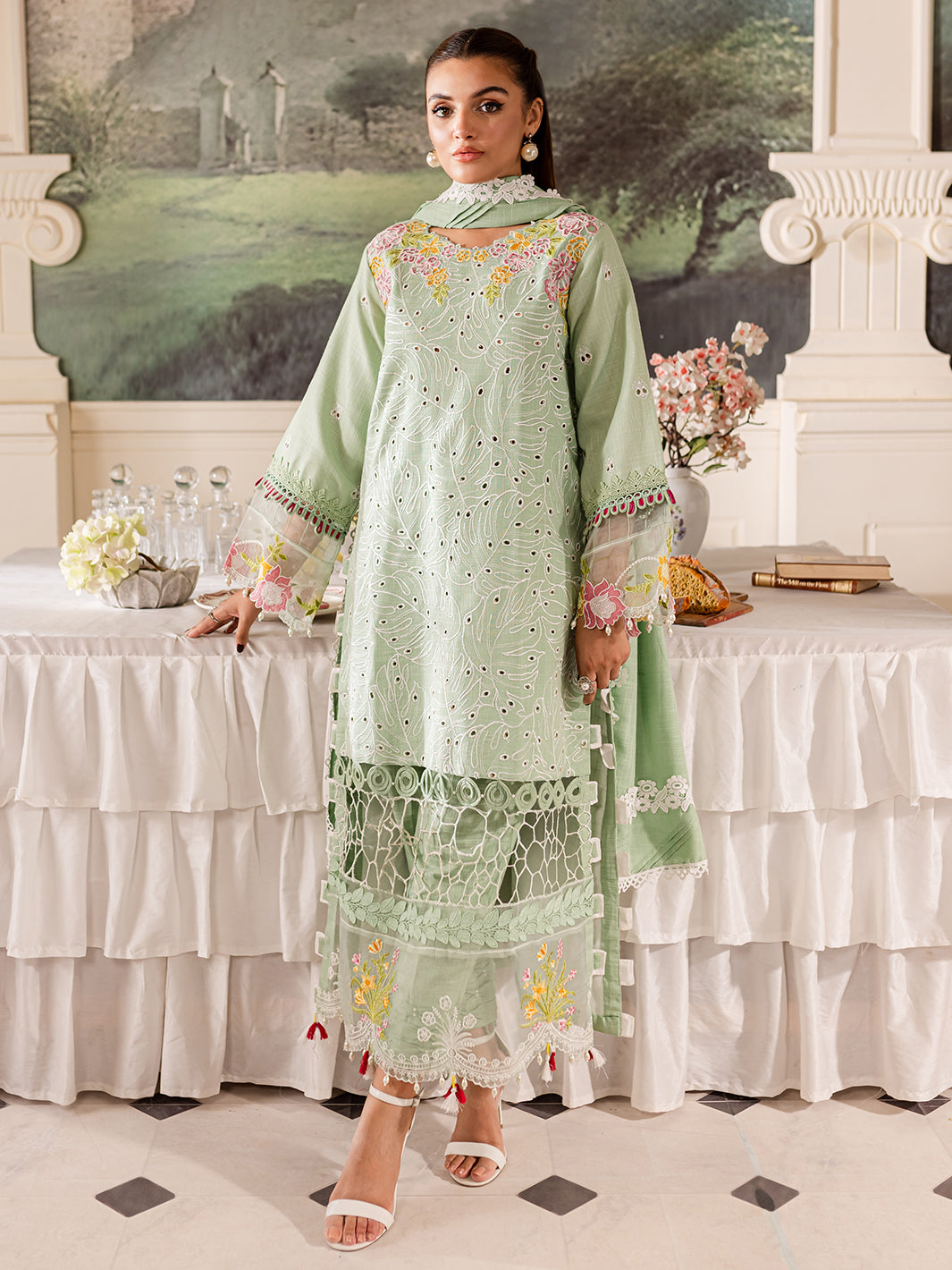 Parishay | Mira Winter | MW-02 | 3 PC Khaddar - House Of Anaya