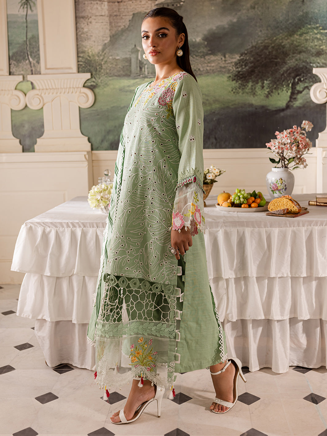 Parishay | Mira Winter | MW-02 | 3 PC Khaddar - House Of Anaya