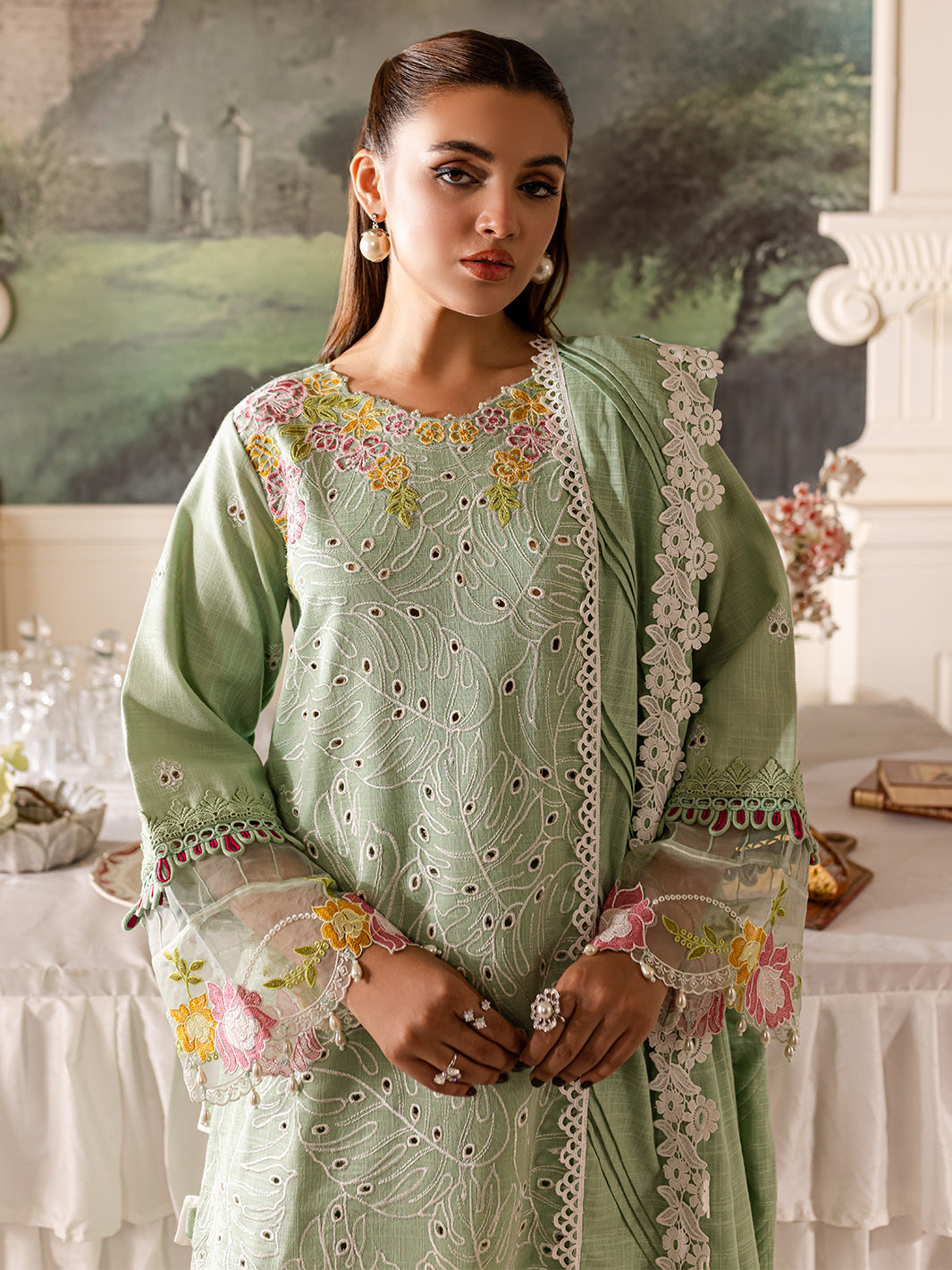 Parishay | Mira Winter | MW-02 | 3 PC Khaddar - House Of Anaya