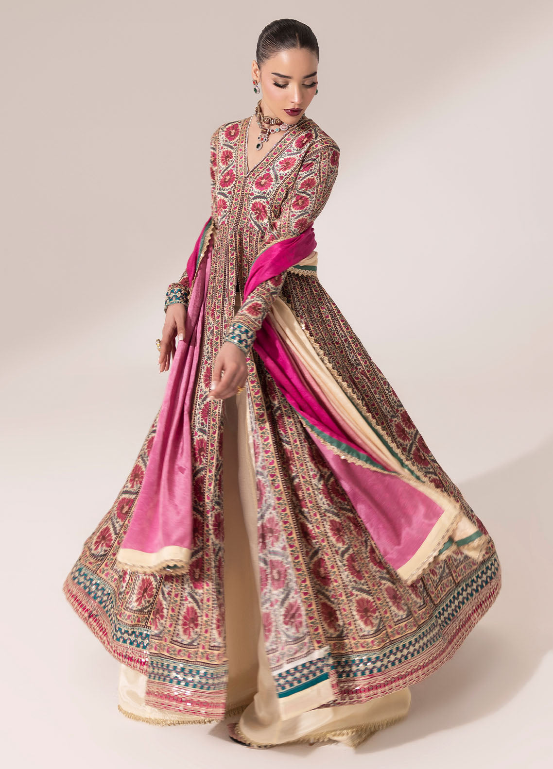 Sahane | Suay Silk Handwork Edit | CT-15001 LOREN - SUAY - House Of Anaya