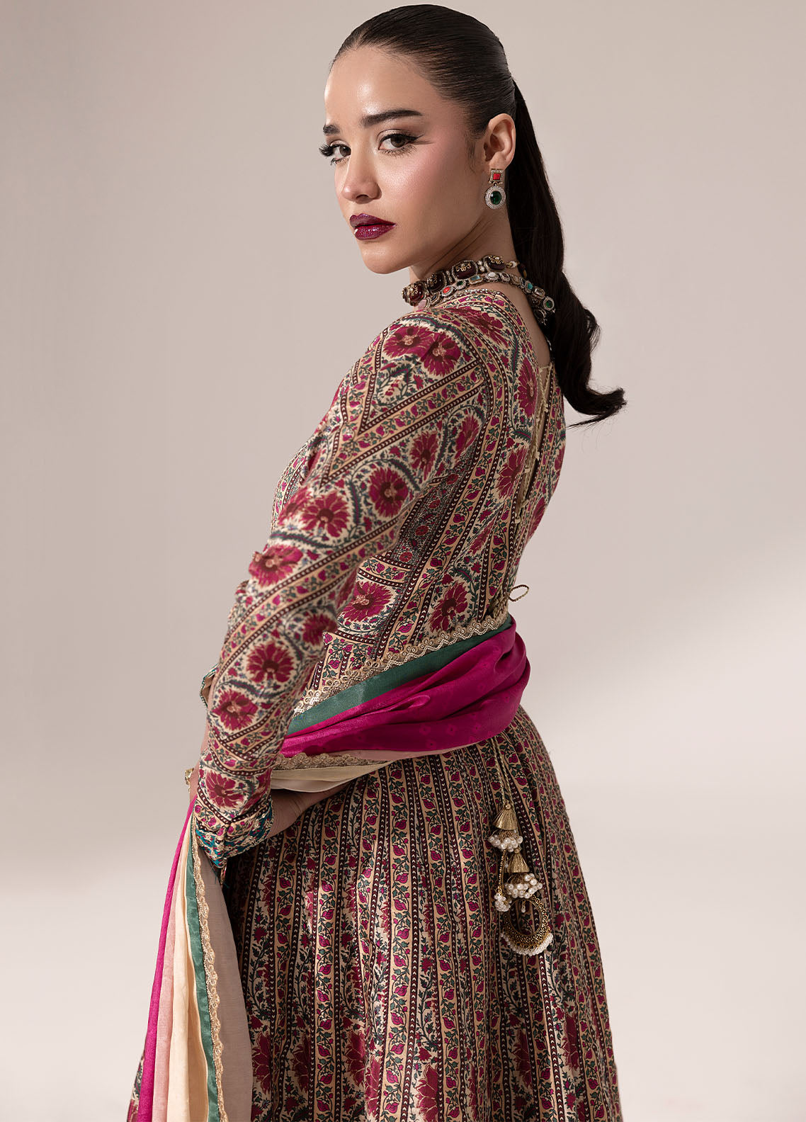 Sahane | Suay Silk Handwork Edit | CT-15001 LOREN - SUAY - House Of Anaya