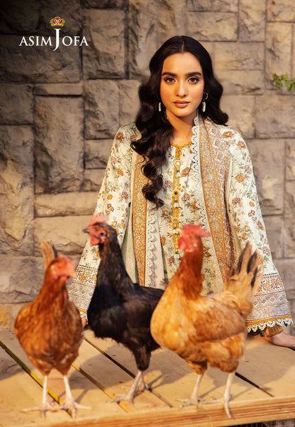Asim Jofa | Prints Drop 2 |AJUBJ-52 - House Of Anaya