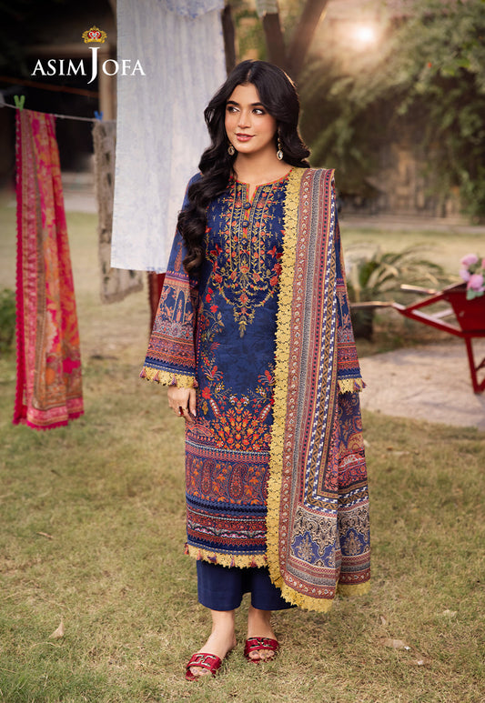Asim Jofa | Prints Drop 2 | AJUBJ-08 - House Of Anaya