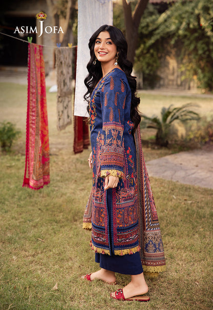 Asim Jofa | Prints Drop 2 | AJUBJ-08 - House Of Anaya