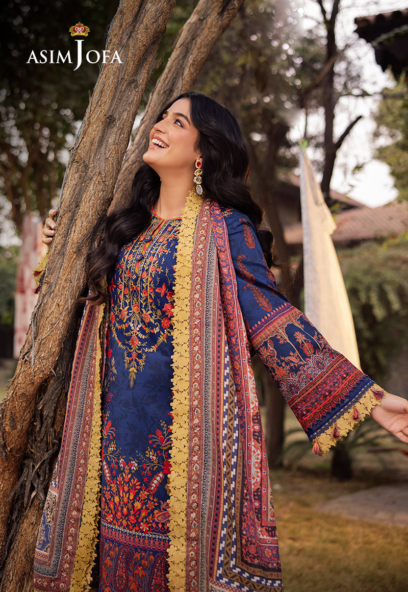 Asim Jofa | Prints Drop 2 | AJUBJ-08 - House Of Anaya