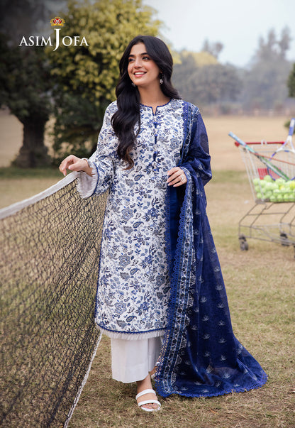 Asim Jofa | Prints Drop 2 | AJUBJ-35 - House Of Anaya