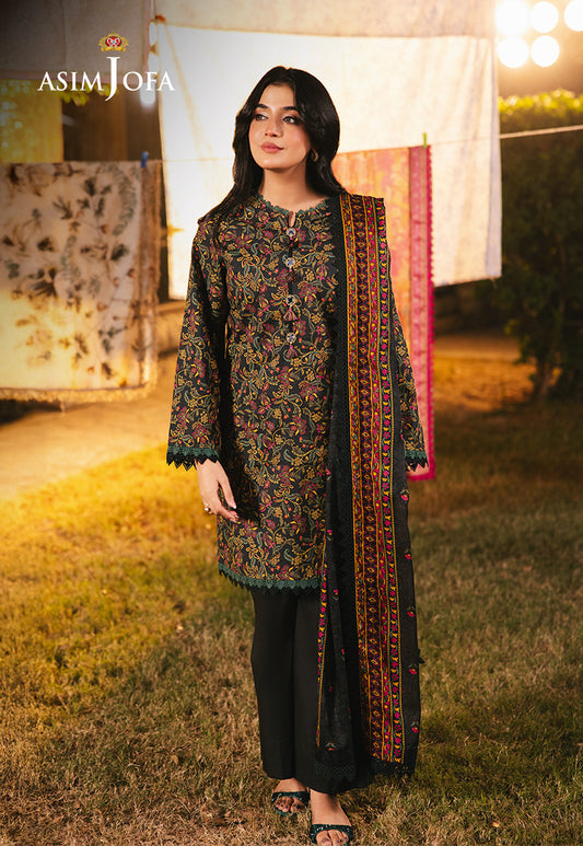 Asim Jofa | Prints Drop 2 | AJUBJ-25 - House Of Anaya