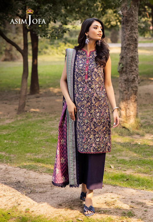 Asim Jofa | Prints Drop 2 | AJUBJ-30 - House Of Anaya