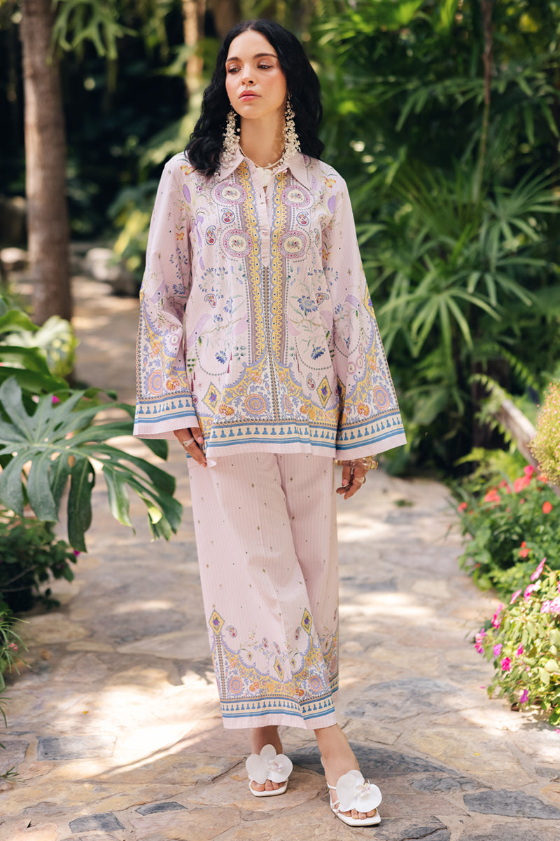 Qalamkar | Printed Co Ords 25 | OP-08 Ruhi