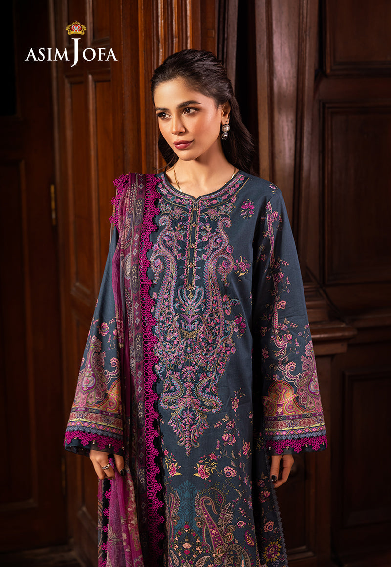 Asim Jofa | Prints Drop 2 | AJUBJ-05 - House Of Anaya