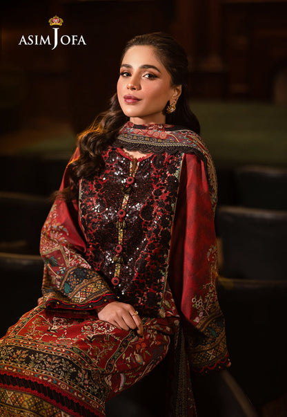 Asim Jofa | Prints Drop 2 | AJUBJ-09 - House Of Anaya