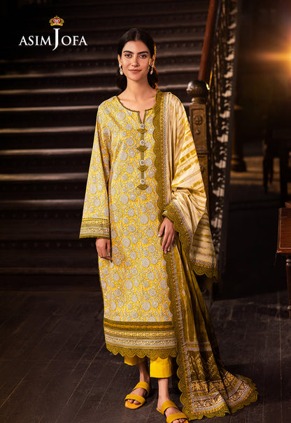 Asim Jofa | Prints Drop 2 | AJUBJ-51 - House Of Anaya