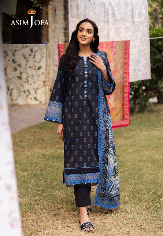 Asim Jofa | Prints Drop 2 | AJUBJ-55 - House Of Anaya