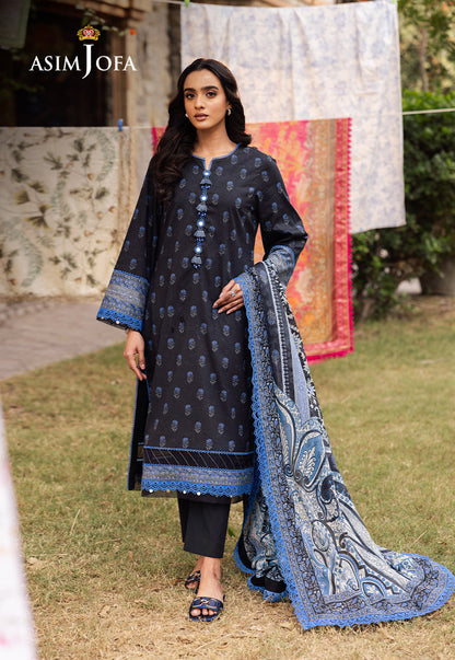 Asim Jofa | Prints Drop 2 | AJUBJ-55 - House Of Anaya