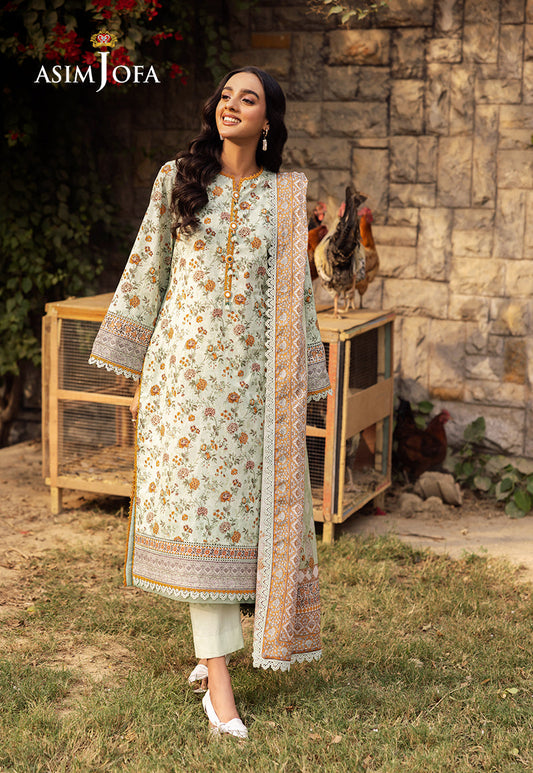 Asim Jofa | Prints Drop 2 |AJUBJ-52 - House Of Anaya