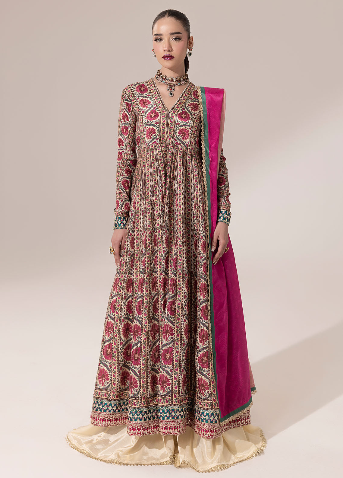 Sahane | Suay Silk Handwork Edit | CT-15001 LOREN - SUAY - House Of Anaya