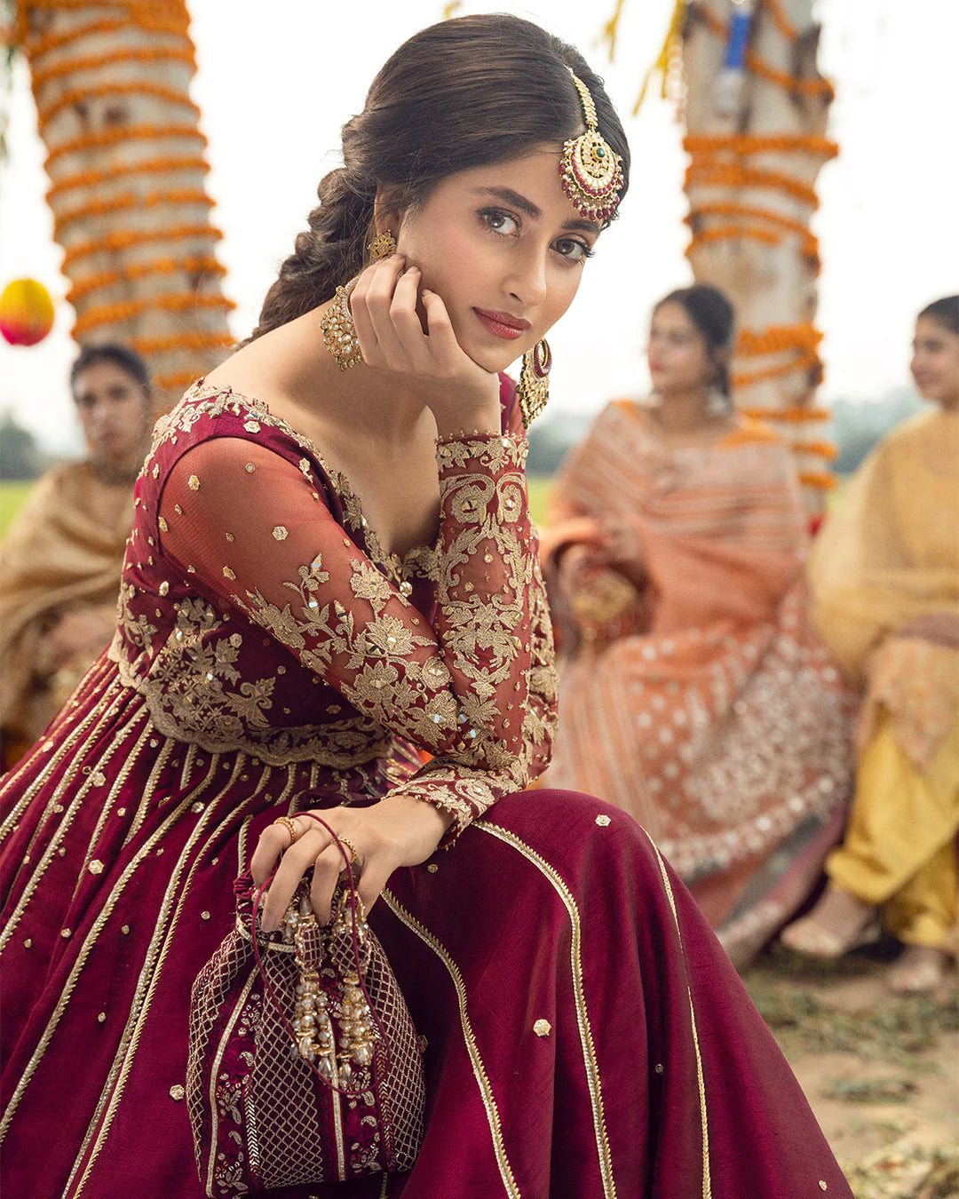 Faiza Saqlain | FS Luxe Vasl e yaar | Lalzari