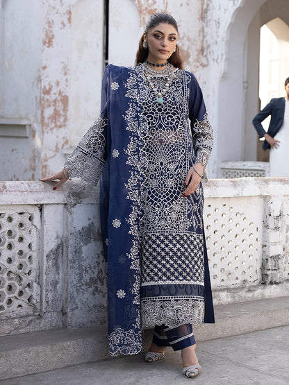 Mahnur | Mahrukh Luxury Lawn 24 | DUSK - House Of Anaya
