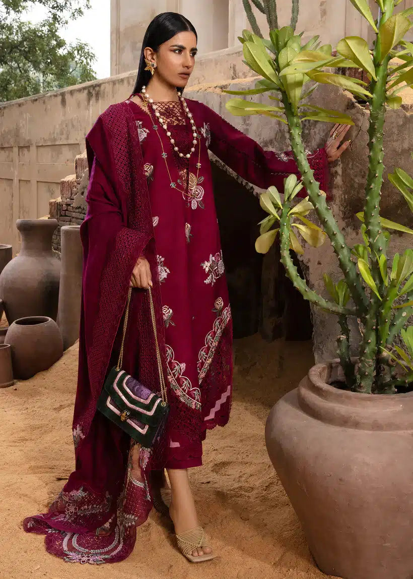 Crimson | Amal Winter 23 | Plum Serenity - CRWP 4 - House Of Anaya