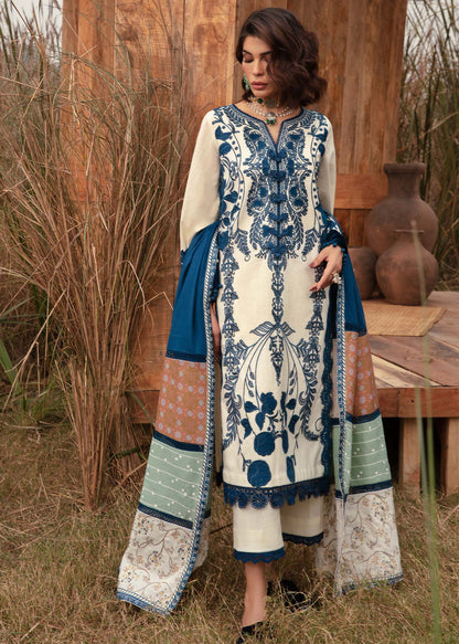 Saira Shakira | Raya Winter Stitched 23 | Pearl - House Of Anaya