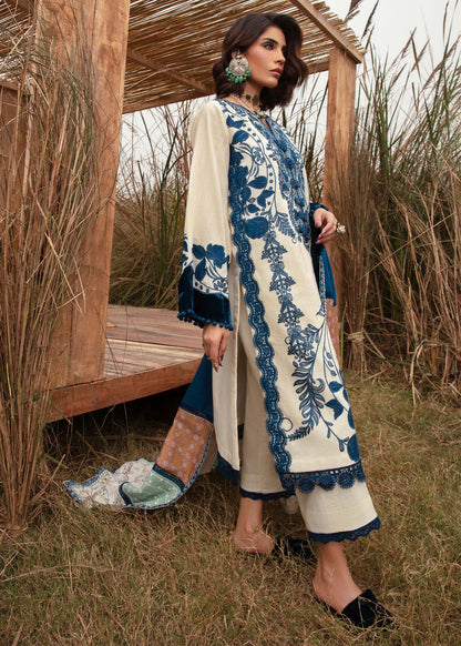 Saira Shakira | Raya Winter Stitched 23 | Pearl - House Of Anaya