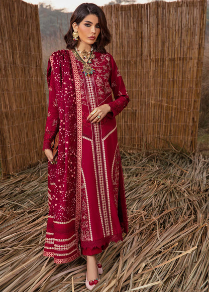 Saira Shakira | Raya Winter Stitched 23 | Ruby - House Of Anaya