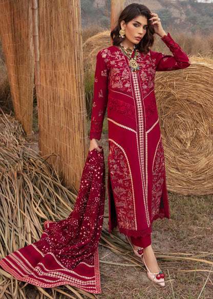 Saira Shakira | Raya Winter Stitched 23 | Ruby - House Of Anaya