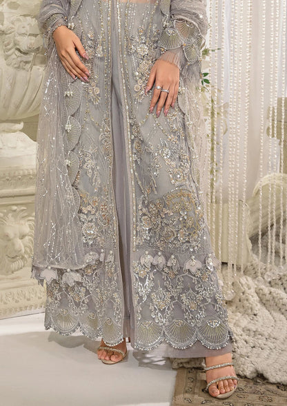Elaf Premium | Evara Formals 24 | EFE-04 DOVE - House Of Anaya