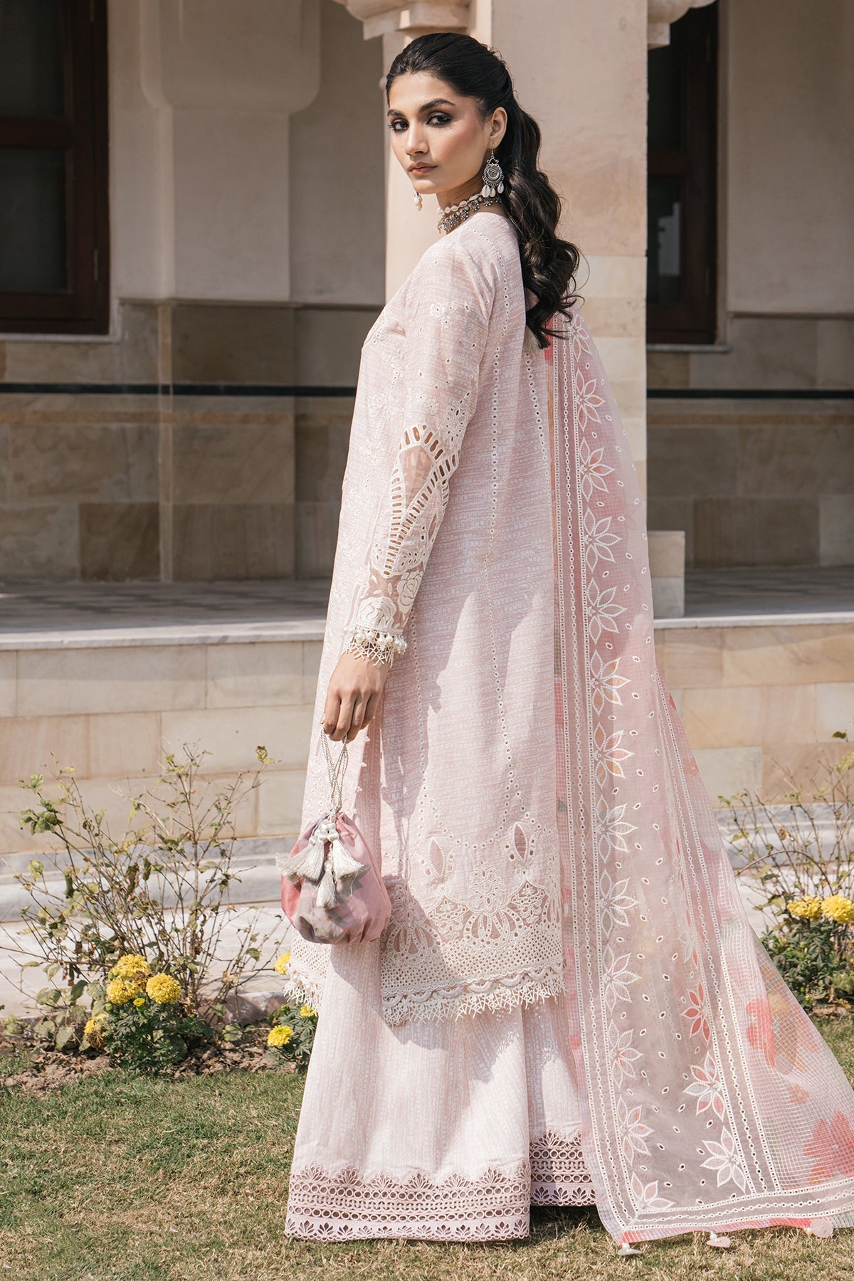 Jazmin - EMBROIDERED LUXURY LAWN SL24-D8