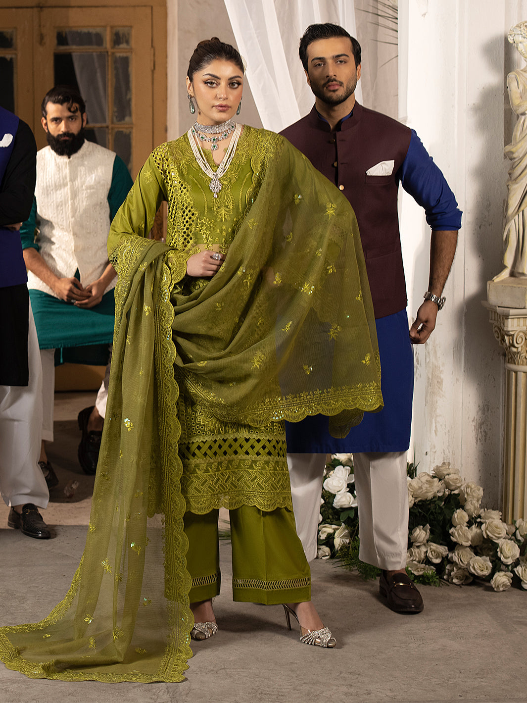 Mahnur | Mahrukh Luxury Lawn 24 | MALVA - House Of Anaya