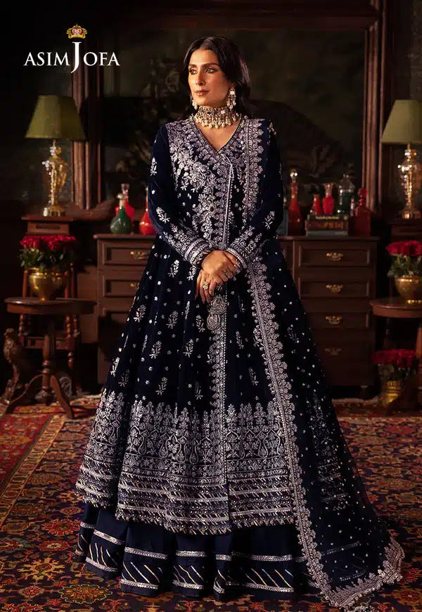 Asim Jofa | Makhmal Wedding Velvet 23 | AJMM-04 - House Of Anaya
