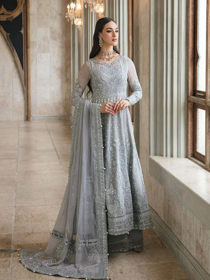 Gulaal | Embroidered Chiffon 23 | ARWA 06 - House Of Anaya