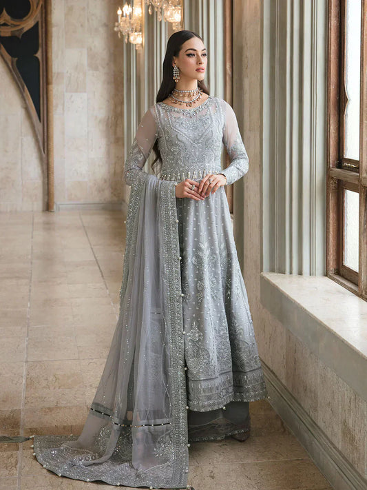 Gulaal | Embroidered Chiffon 23 | ARWA 06 - House Of Anaya