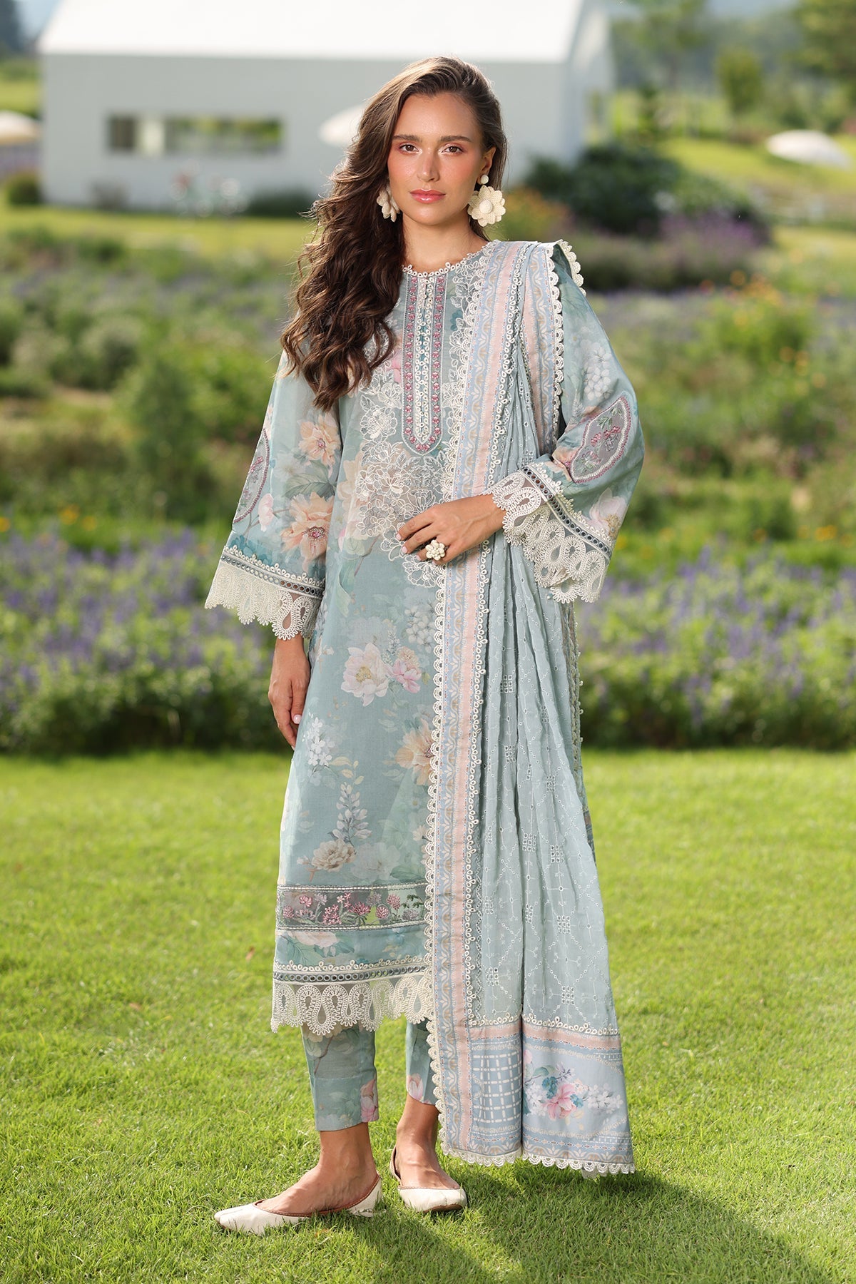 Baroque | Embroidered Lawn | SF-4224
