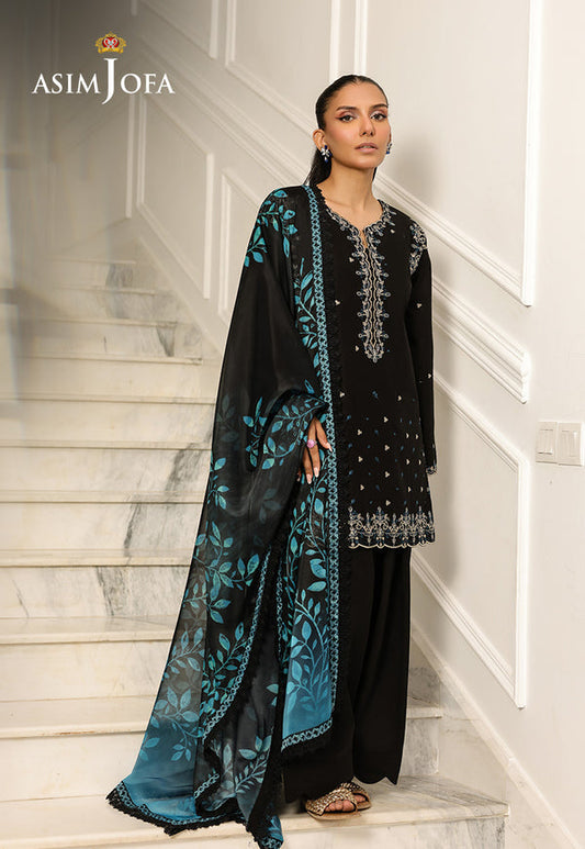 Asim Jofa | Summer Rhapsody | AJMCH-01 EMBROIDERED CAMBRIC