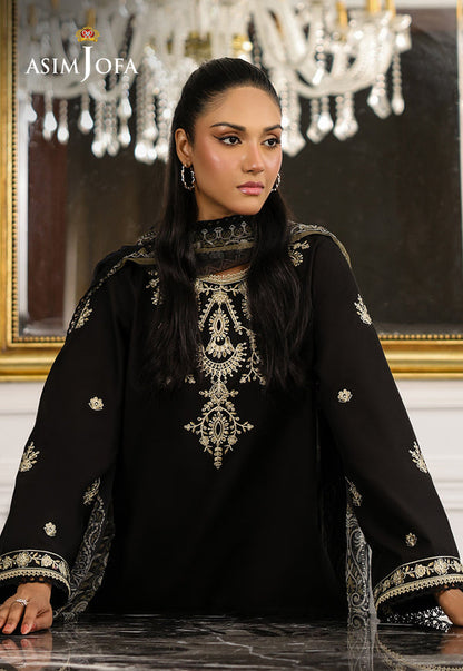 Asim Jofa | Summer Rhapsody | AJMCH-09 EMBROIDERED CAMBRIC