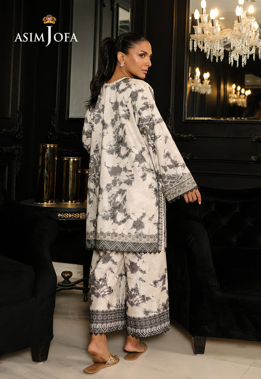 Asim Jofa | Summer Rhapsody | AJMCH-08 EMBROIDERED CAMBRIC