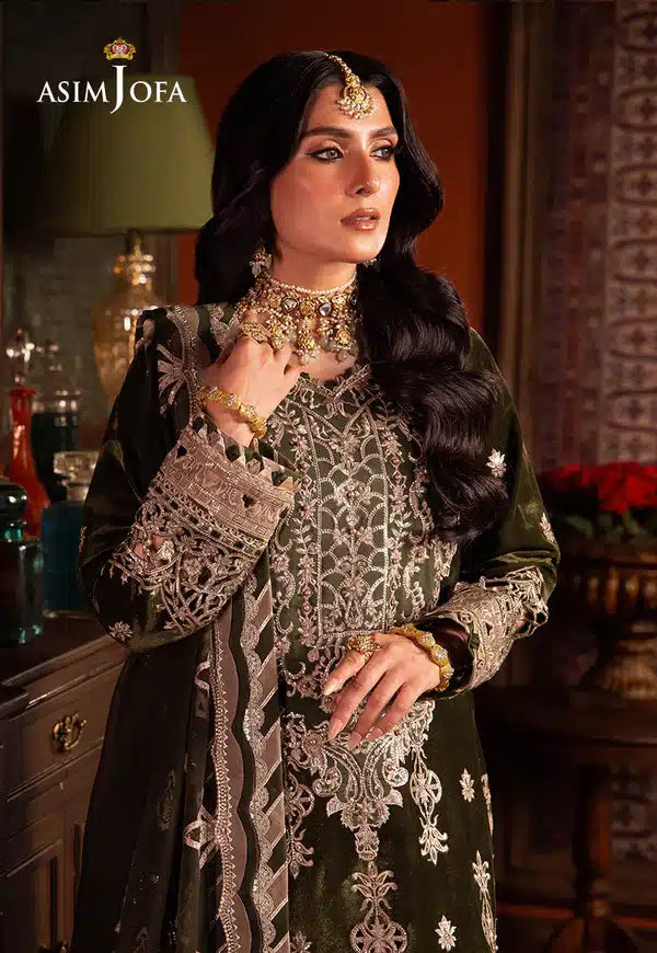 Asim Jofa | Makhmal Wedding Velvet 23 | AJMM-05 - House Of Anaya