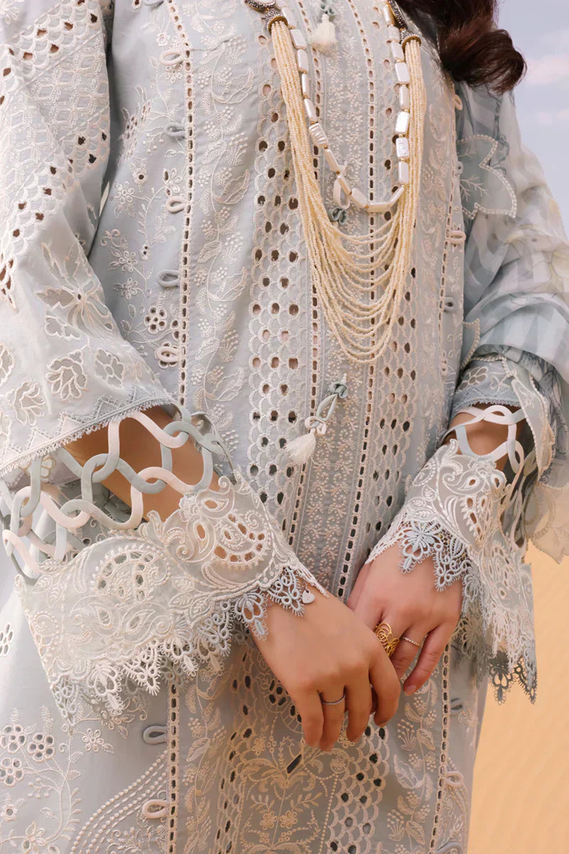 Qalamkar | Chikankari Eid Edit 24 | KM-06 APOLLINE - House Of Anaya