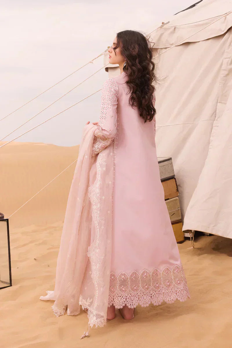 Qalamkar | Chikankari Eid Edit 24 | KM-03 AOIFE - House Of Anaya