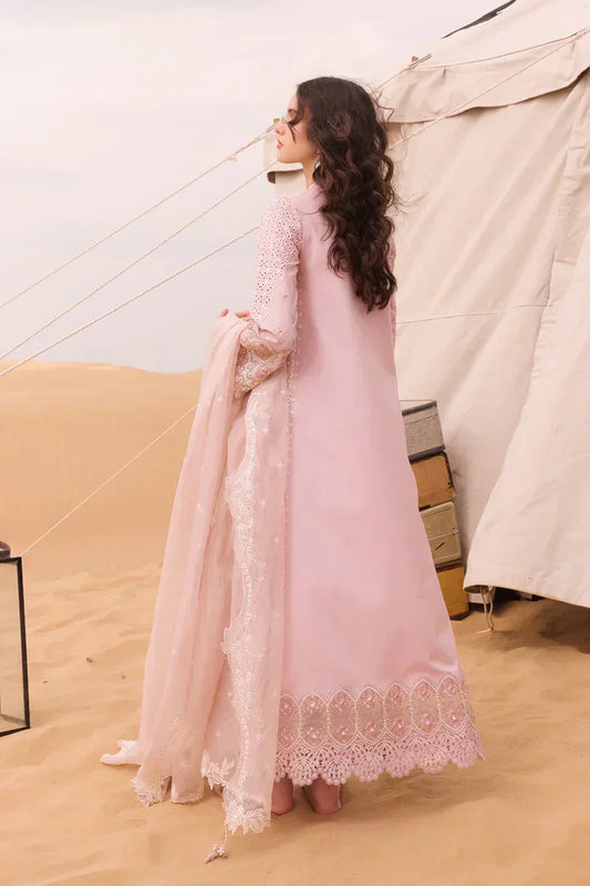 Qalamkar | Chikankari Eid Edit 24 | KM-03 AOIFE - House Of Anaya