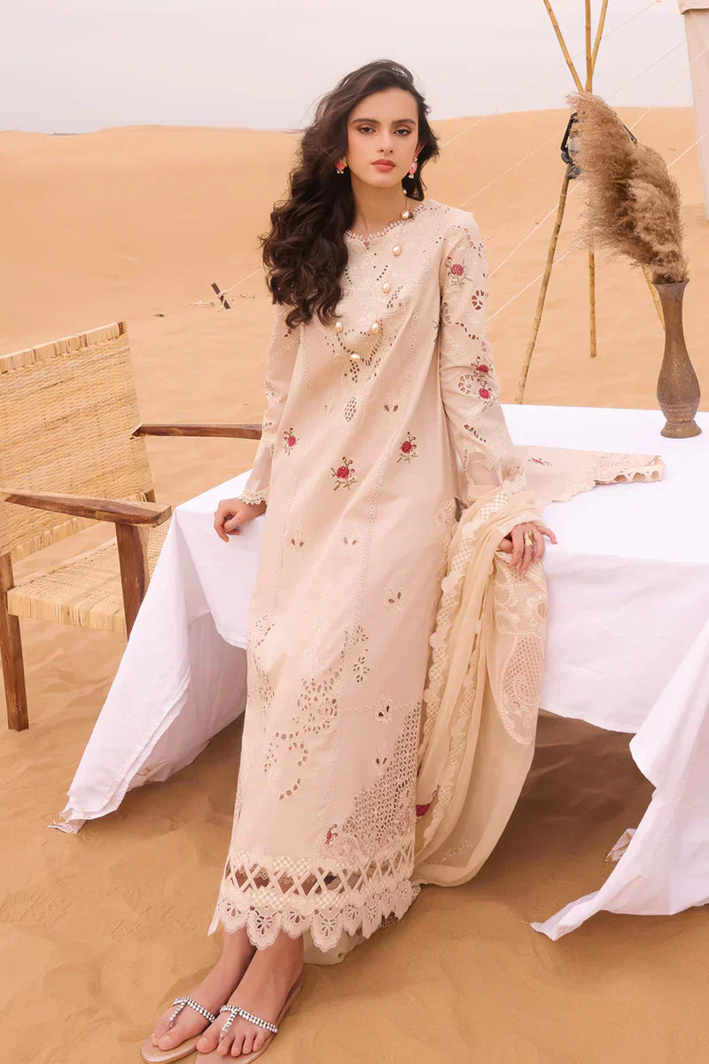 Qalamkar | Chikankari Eid Edit 24 | KM-07 CAOIMHE - House Of Anaya