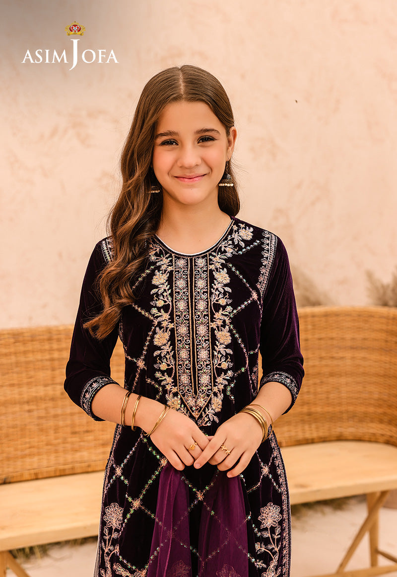 Asim Jofa | Velvet Edit | AJKV-08 - House Of Anaya