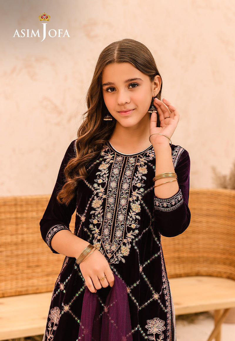 Asim Jofa | Velvet Edit | AJKV-08 - House Of Anaya